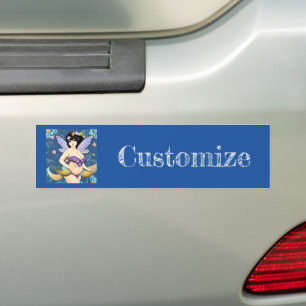 Full-figure Fairy Goddess Thunder_Cove Bumper Sticker