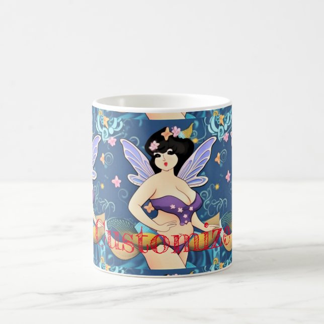 Full-figure Fairy Goddess Thunder_Cove Coffee Mug (Center)