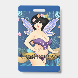 Full-figure Fairy Goddess Thunder_Cove ID Badge