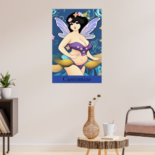 Full-figure Fairy Goddess Thunder_Cove  Poster