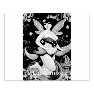 Full-figure Fairy Goddess Thunder_Cove Rubber Stamp