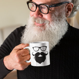 Full Grown Funny Beard Man Coffee Mug