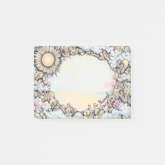 Full Illustration Scene Post-it Notes