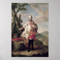 Full length portrait of Joseph II