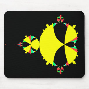 Full Mandelbrot Fractal Colourful Pop Art Mouse Pad