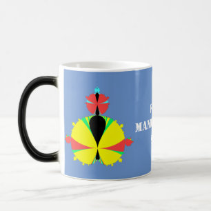 Full mandelbrot set pop art magic mug