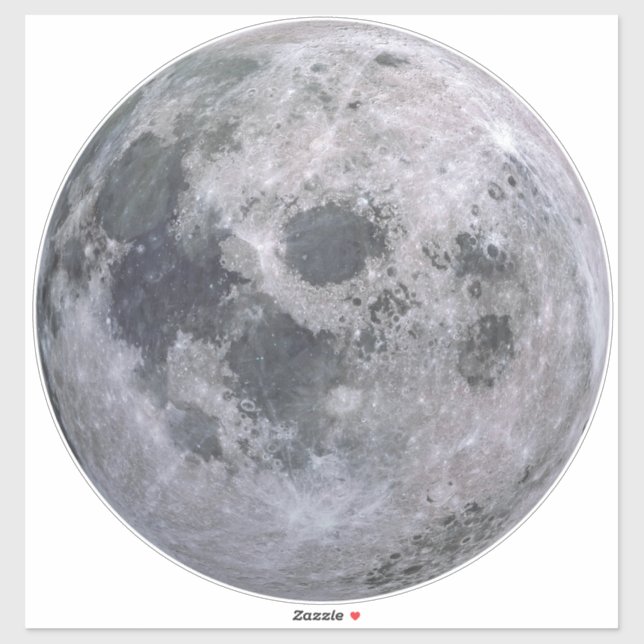 FULL MOON 14” Sq. Skin Sticker (Sheet)