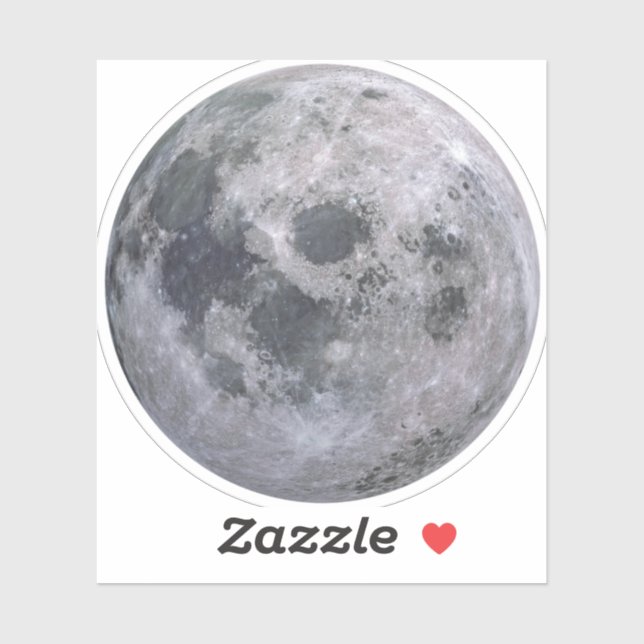 FULL MOON 3” Sq. Skin Sticker (Sheet)