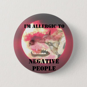 Full moon_ 6 cm round badge