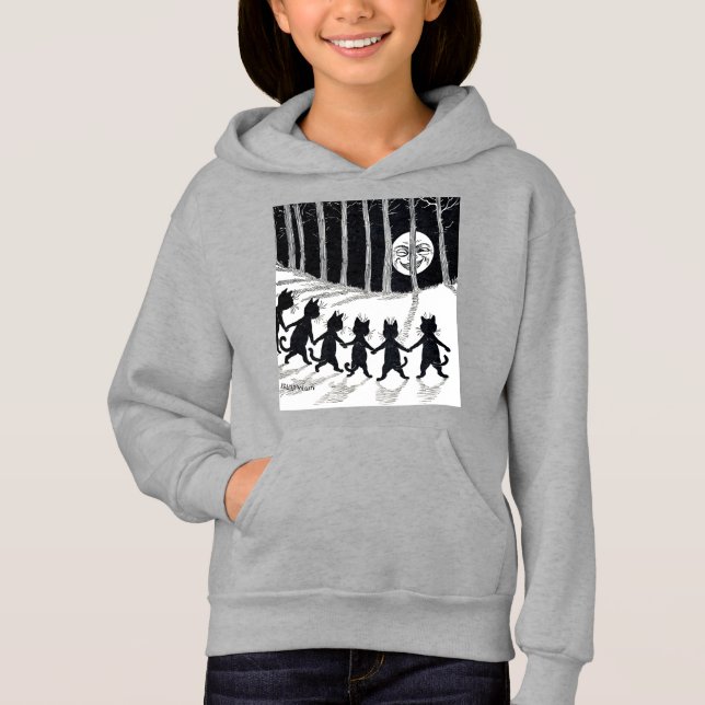 Full moon and Cats, Louis Wain (Front)