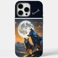 Full Moon and Wolf's Howl