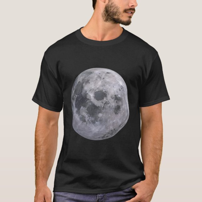 Full Moon Astronomy Vintage T-Shirt (Front)