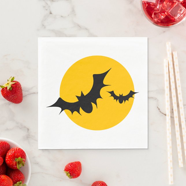 Full Moon Bats Napkin (Creator Uploaded)