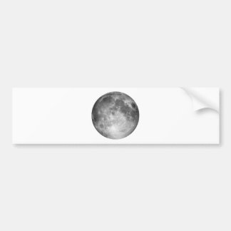 Full Moon Bumper Sticker