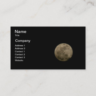 Full Moon Business Card