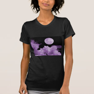 FULL MOON CLOUDS PURPLE T-Shirt