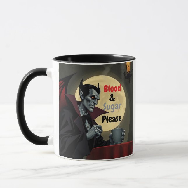 Full Moon Coffee Mug (Left)