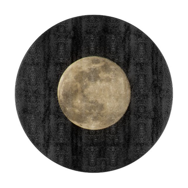 Full Moon  Cutting Board (Front)