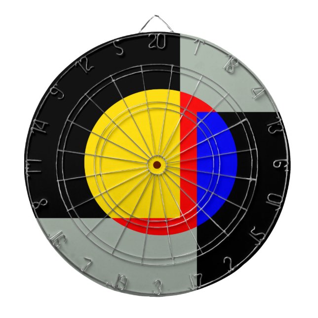 Full moon dartboard (Front)