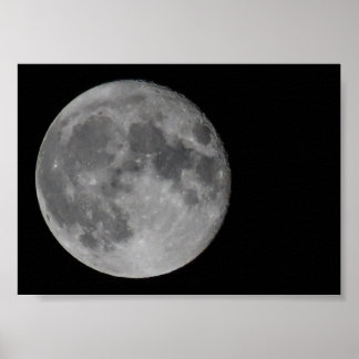 Full Moon Detail Poster