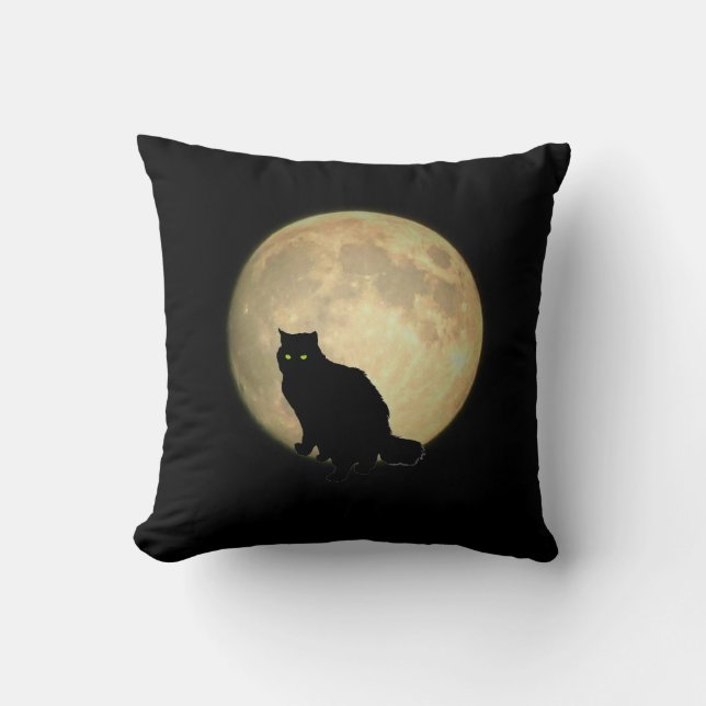 Full Moon Feline three Cushion (Front)
