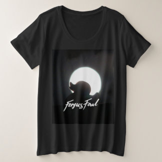 Full Moon FergusFowl Plus Size Women's T-Shirt