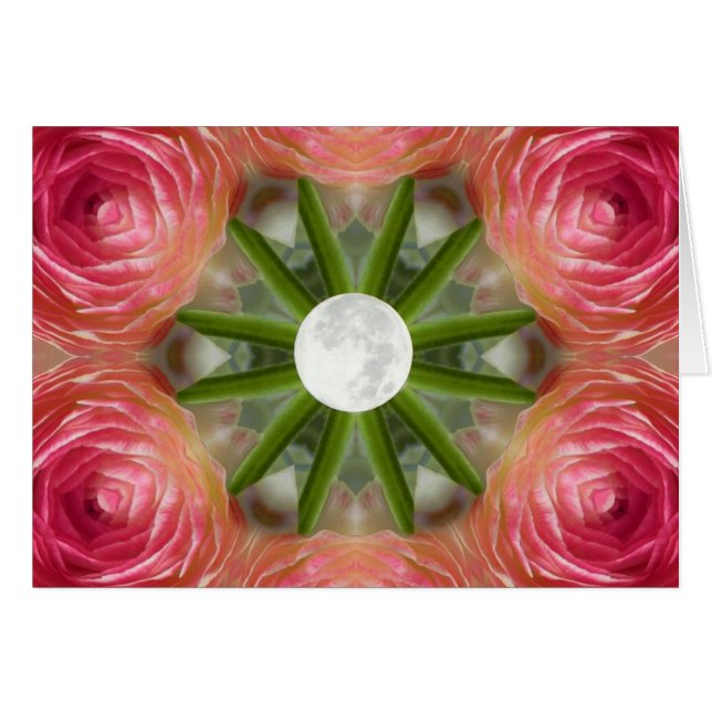 Full Moon Flower Mandala (Front Horizontal)
