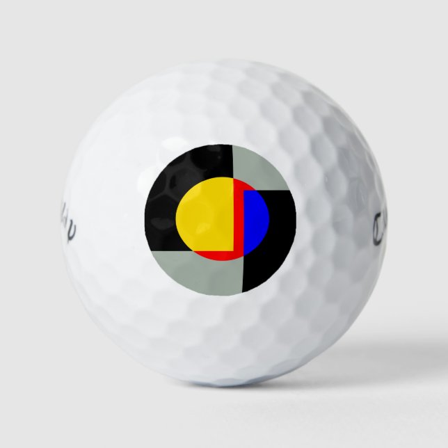 Full moon golf balls (Front)