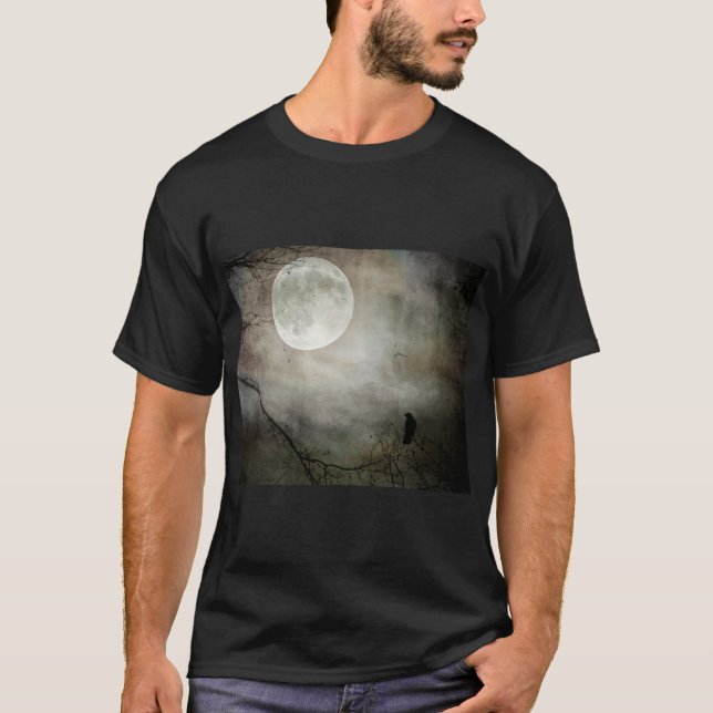 Full Moon Grunge T-Shirt (Front)