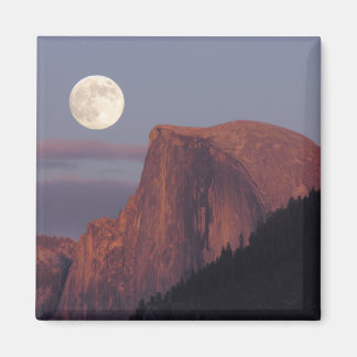 Full Moon Half Dome Magnet