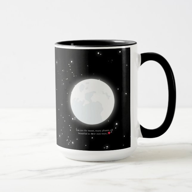 Full Moon Inspirational Mug (Right)