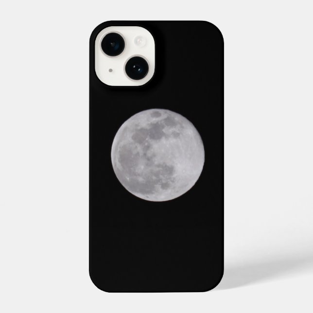 Full moon iPhone case (Back)
