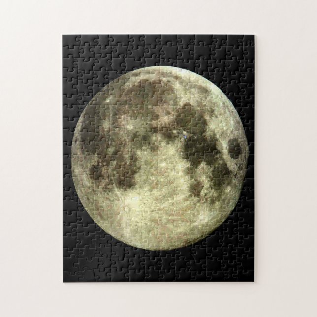 Full Moon Jigsaw Puzzle. Puzzle (Vertical)