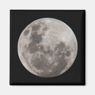 Full Moon   Johannesburg South Africa Magnet