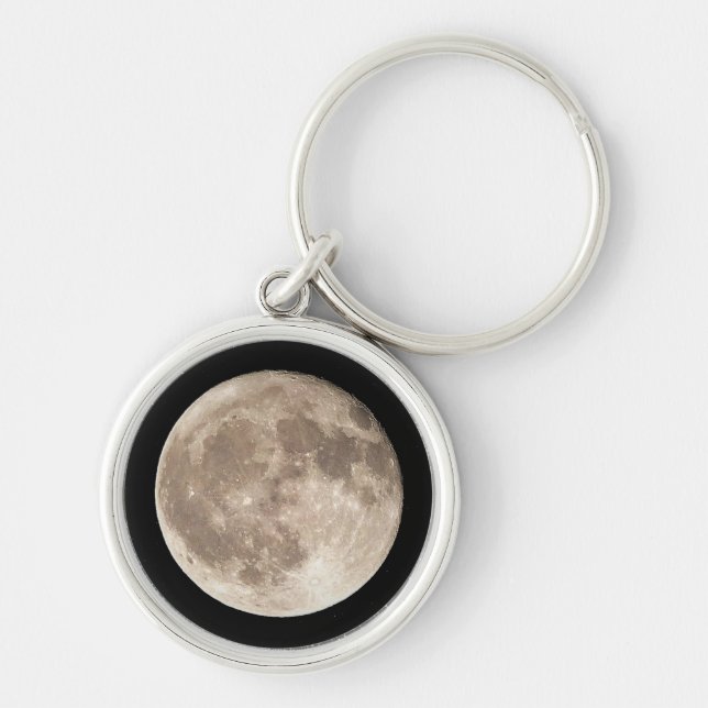 Full Moon Key Ring (Front)