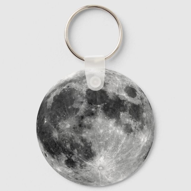 Full Moon Key Ring (Front)