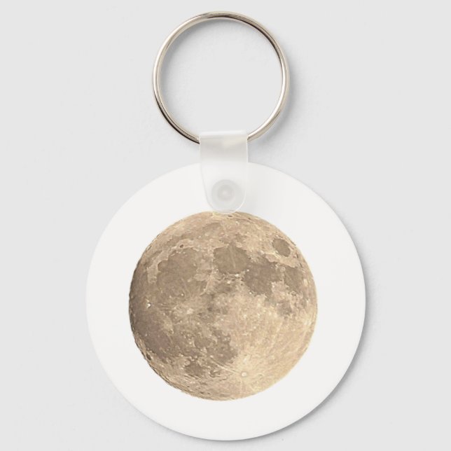 Full Moon Key Ring (Front)