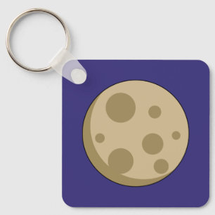 Full Moon Key Ring