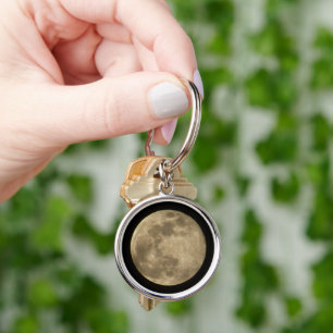 Full Moon Key Ring