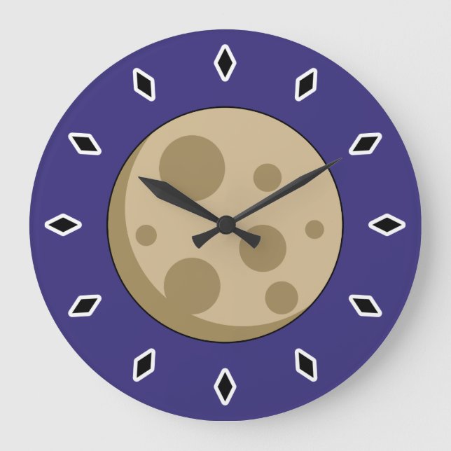 Full Moon Large Clock (Front)