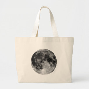 Full Moon Large Tote Bag