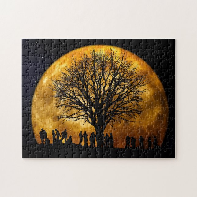 Full Moon Midnight Puzzle (Horizontal)