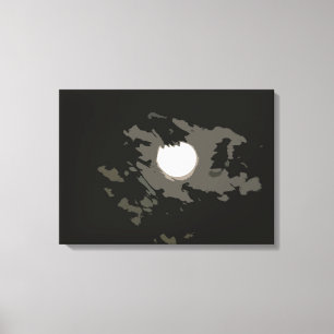 Full Moon Modern Print
