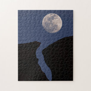 Full Moon   Monument Valley, Arizona Jigsaw Puzzle