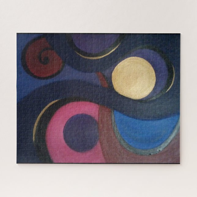 Full Moon Musings Jigsaw Puzzle (Horizontal)
