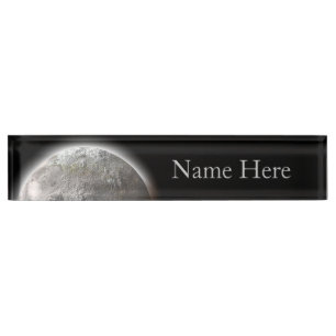 Full Moon Nameplate
