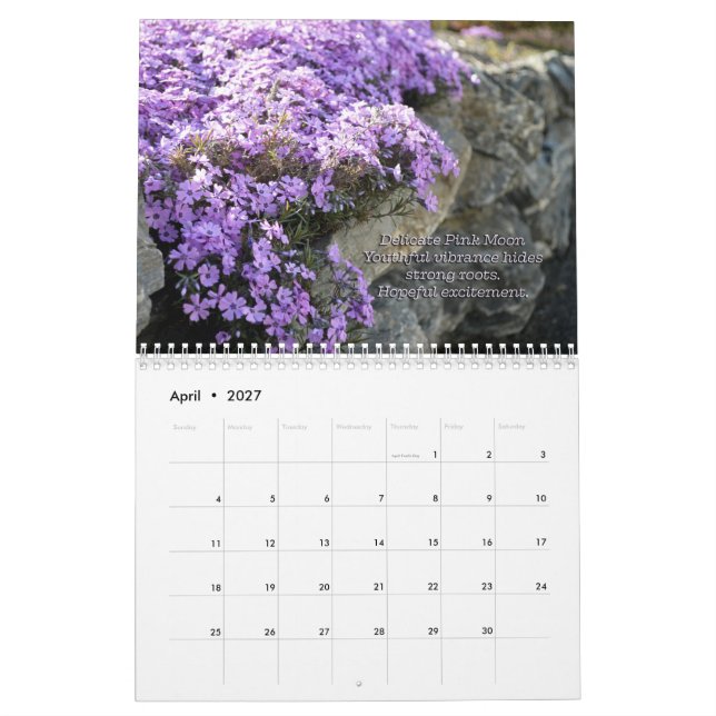 Full Moon Names Calendar (Apr 2027)