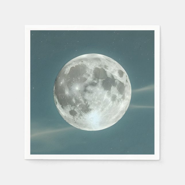 Full Moon Napkin (Front)