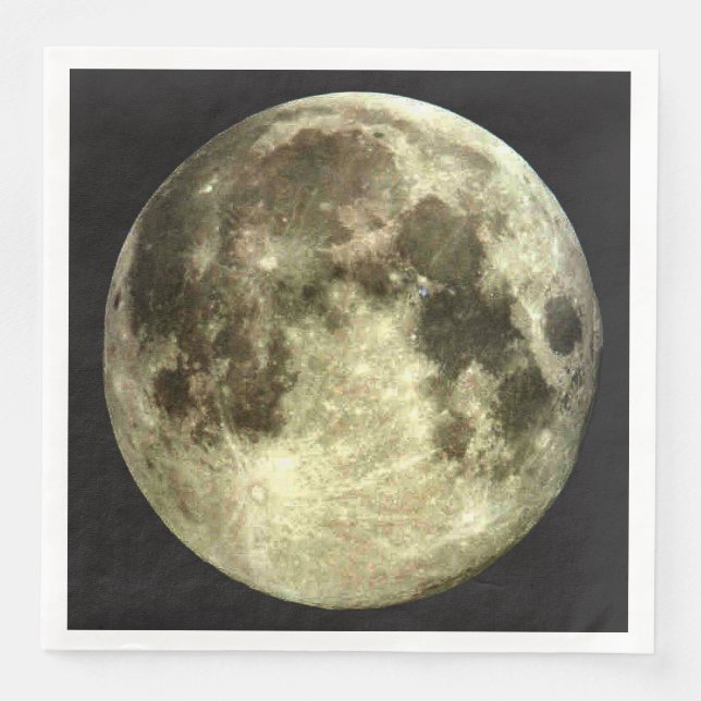 Full Moon Napkin (Front)