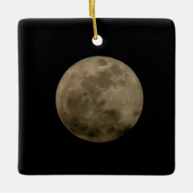Full Moon Ornament (Front)